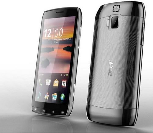 Acer анонсировала металлический android-смартфон с 4,8-дюймовым жк-дисплеем