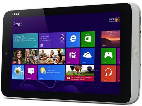 Acer iconia w3 - 8-дюймовый планшет на windows 8?