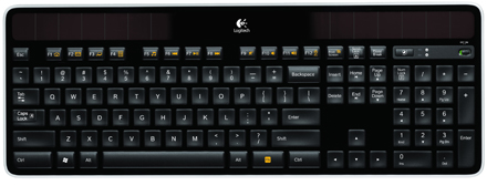 Беспроводная клавиатура и чехол-клавиатура для ipad на солнечных батареях от logitech позволят забыть о подзарядке