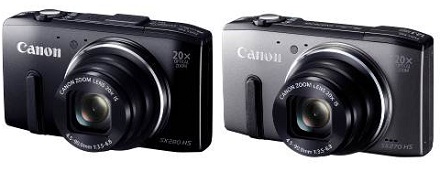 Canon представил новые камеры серии powershot sx