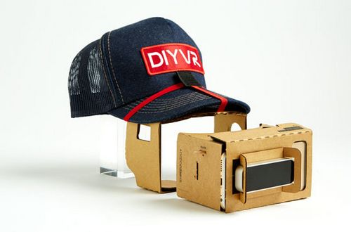 Diyvr: картонный шлем виртуальной реальности с любым смартфоном в качестве дисплея