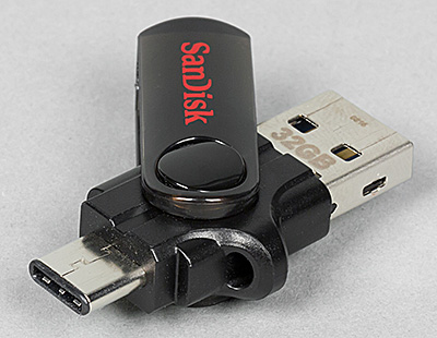 Dual usb flash drive: флешка будущего от sandisk