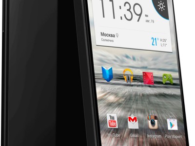 Highscreen alpha ice: 4-ядерный смартфон с "яблочным" дизайном на базе android