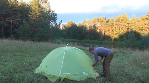 Как обогреть палатку в походе