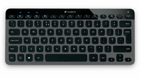 Logitech bluetooth illuminated keyboard k810: клавиатура для пк и мобильных устройств