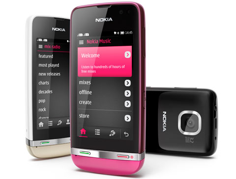 Nokia представила музыкальный сервис для телефонов asha