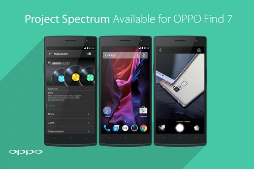 Oppo официально представляет прошивку project spectrum