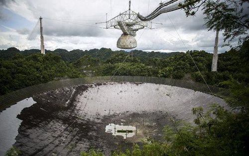 Пережившая ураган знаменитая обсерватория аресибо получила от сша дополнительное финансирование