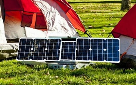 Портативный солнечный генератор sunsocket