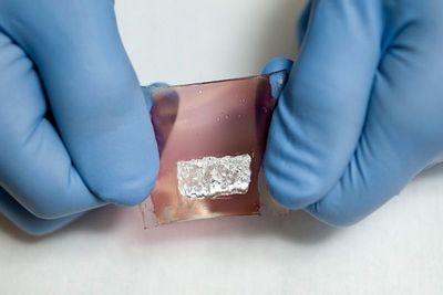 Растягивающиеся фотоэлементы для электронной «супер кожи»