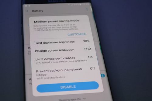 Samsung galaxy note 7 получит энергосберегающий режим с возможностью снижения разрешения экрана