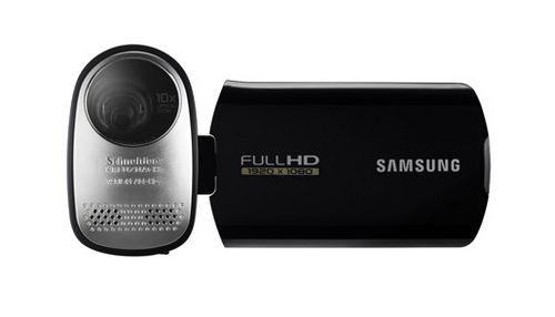 Samsung hmx-t10 - видеокамера с наклонным объективом (5 фото)