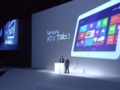 Samsung premiere event: тонкий и лёгкий планшет ativ tab 3