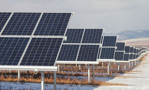 Солнечная электростанция на ферме по разведению лам