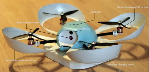 Spiri - автономный программируемый летающий робот (3 фото, видео)