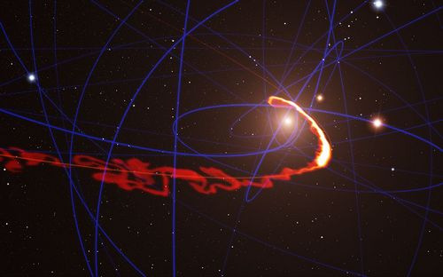 Ученые обнаружили загадочный объект возле черной дыры млечного пути