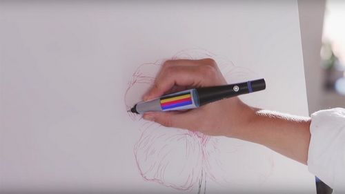 Владельцу ручки scribble pen доступно 16 миллионов оттенков