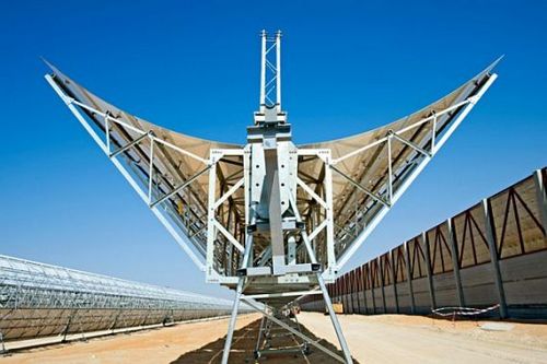 Запущена самая большая в мире солнечная электростанция shams1!